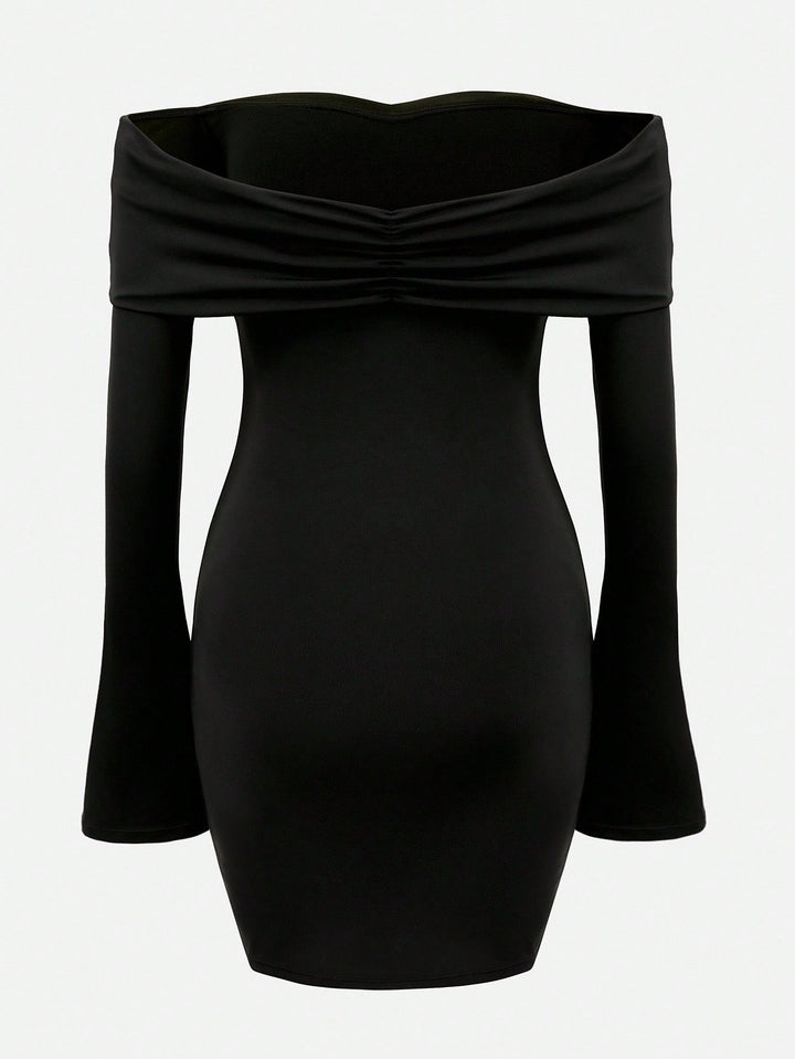 Rochie scurtă SHEIN, negru