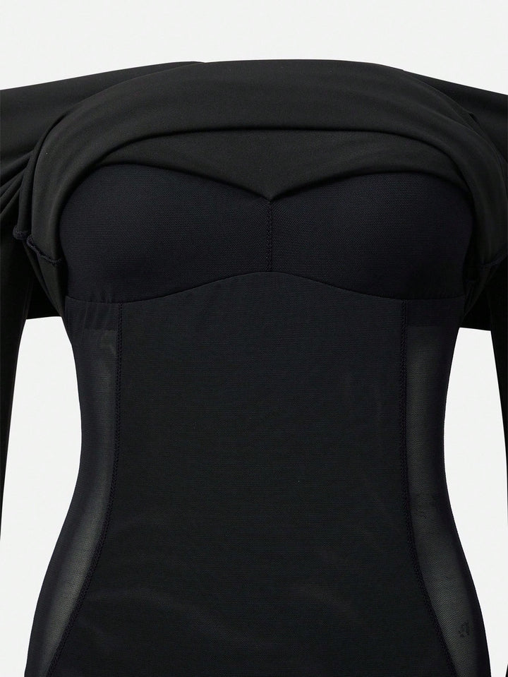 Rochie scurtă SHEIN, negru