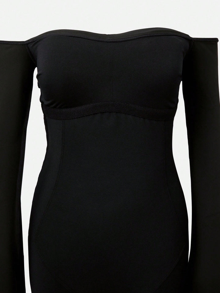 Rochie scurtă SHEIN, negru
