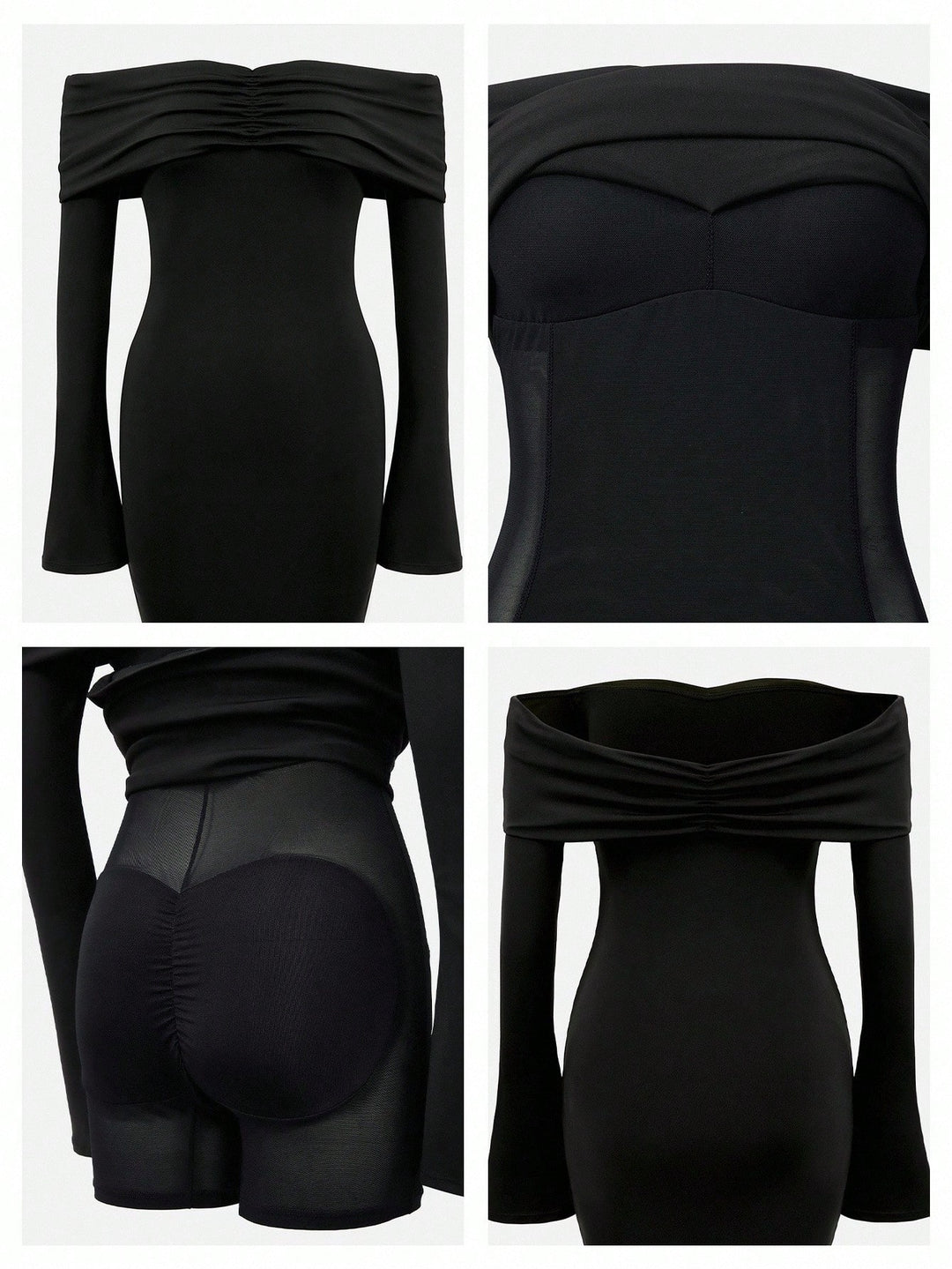 Rochie scurtă SHEIN, negru
