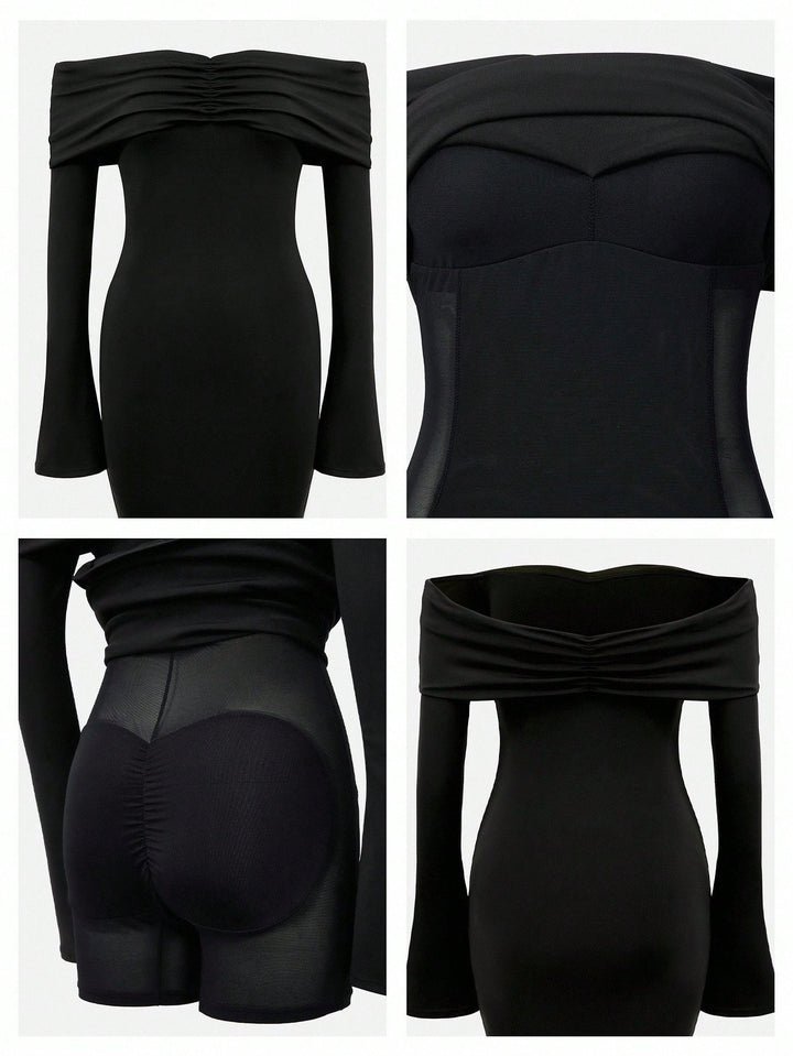 Rochie scurtă SHEIN, negru
