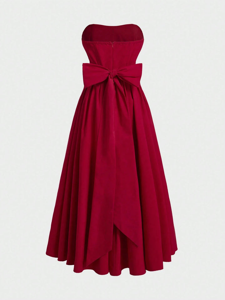 Rochie maxi SHEIN, roșu