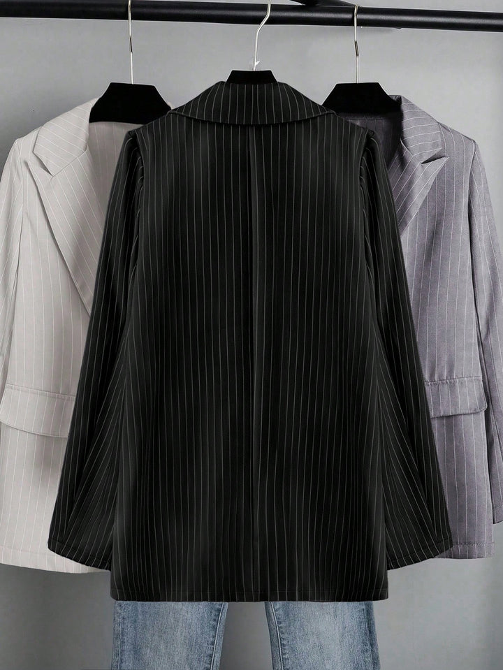 Sacou SHEIN, negru
