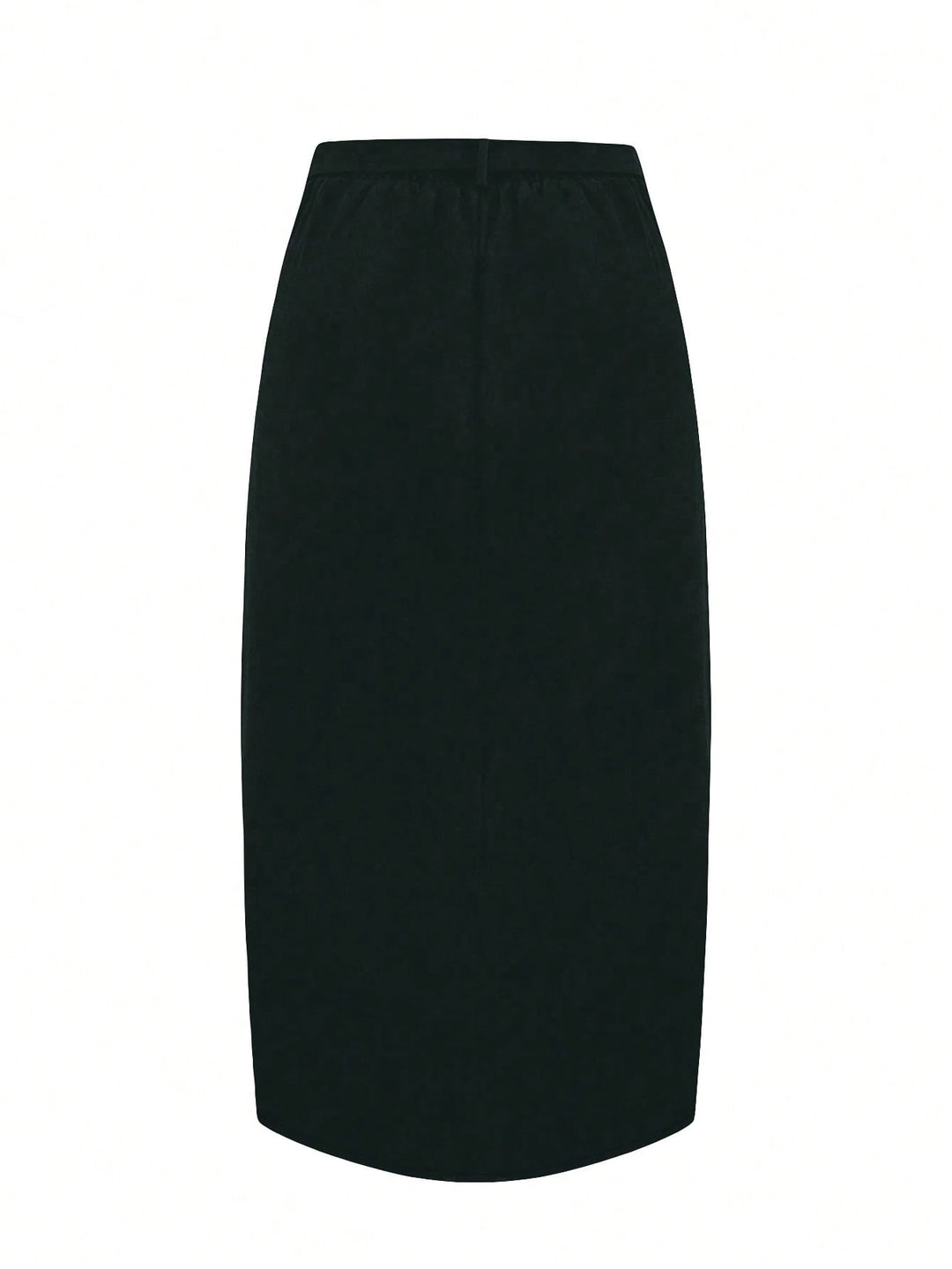 Shein Curve+ midi szoknya, szürke