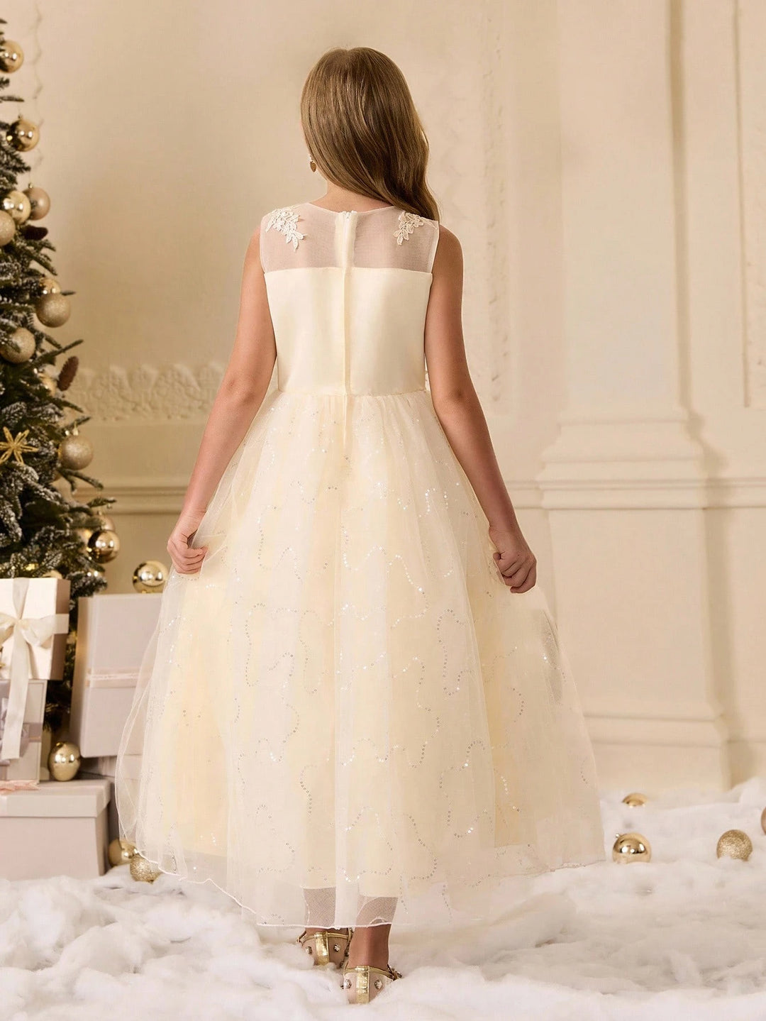 Rochie SHEIN, crem