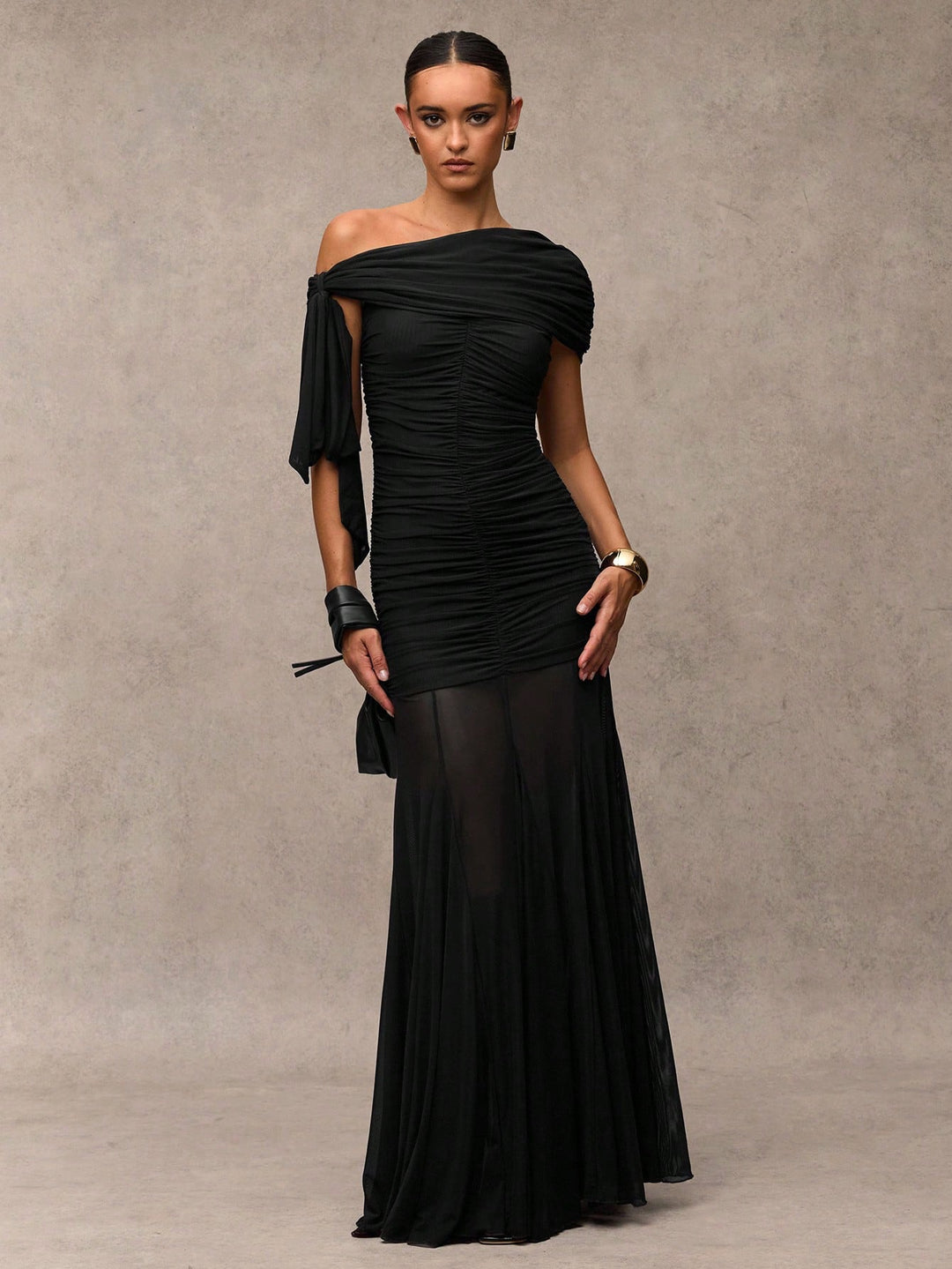 Rochie maxi SHEIN, negru
