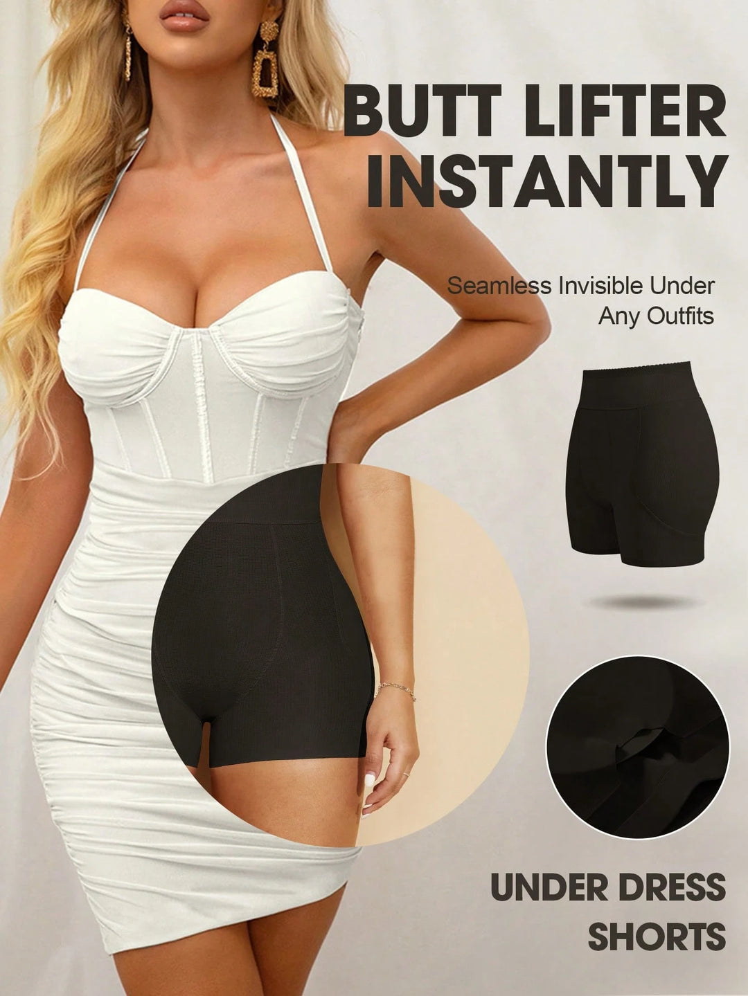 Lenjerie modelatoare SHEIN, negru