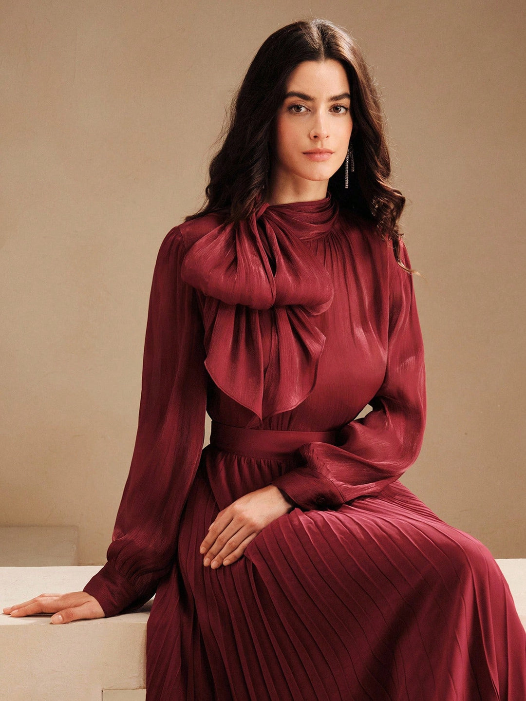 Bluza SHEIN, vișiniu