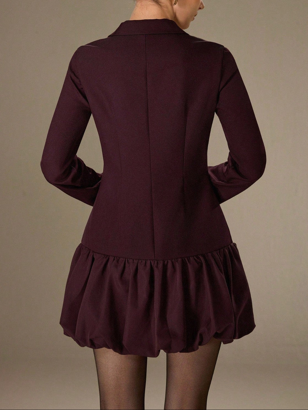 Shein lila blézerruha