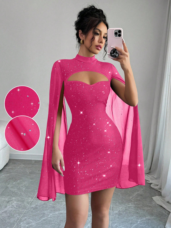 Rochie mini SHEIN, roz