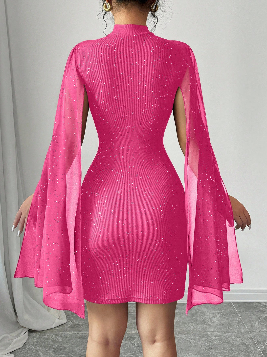 Rochie mini SHEIN, roz