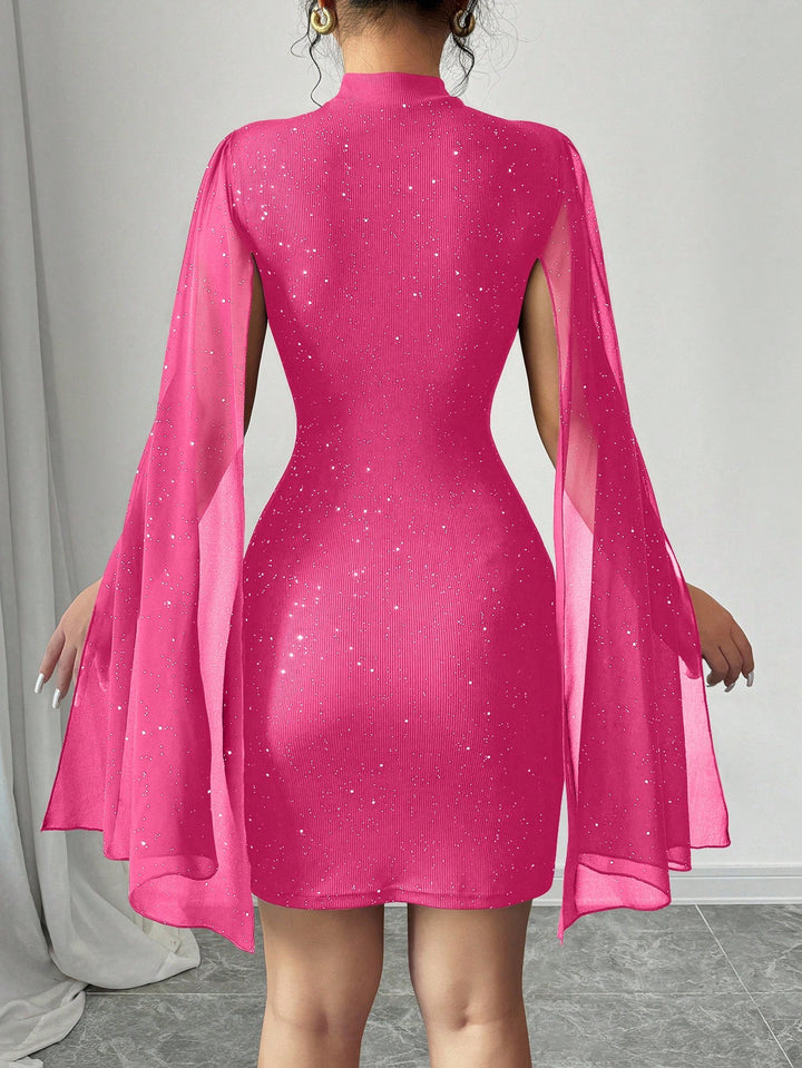 Rochie mini SHEIN, roz