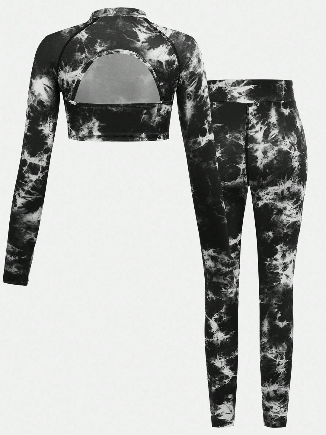 Set de îmbrăcăminte sport SHEIN, negru