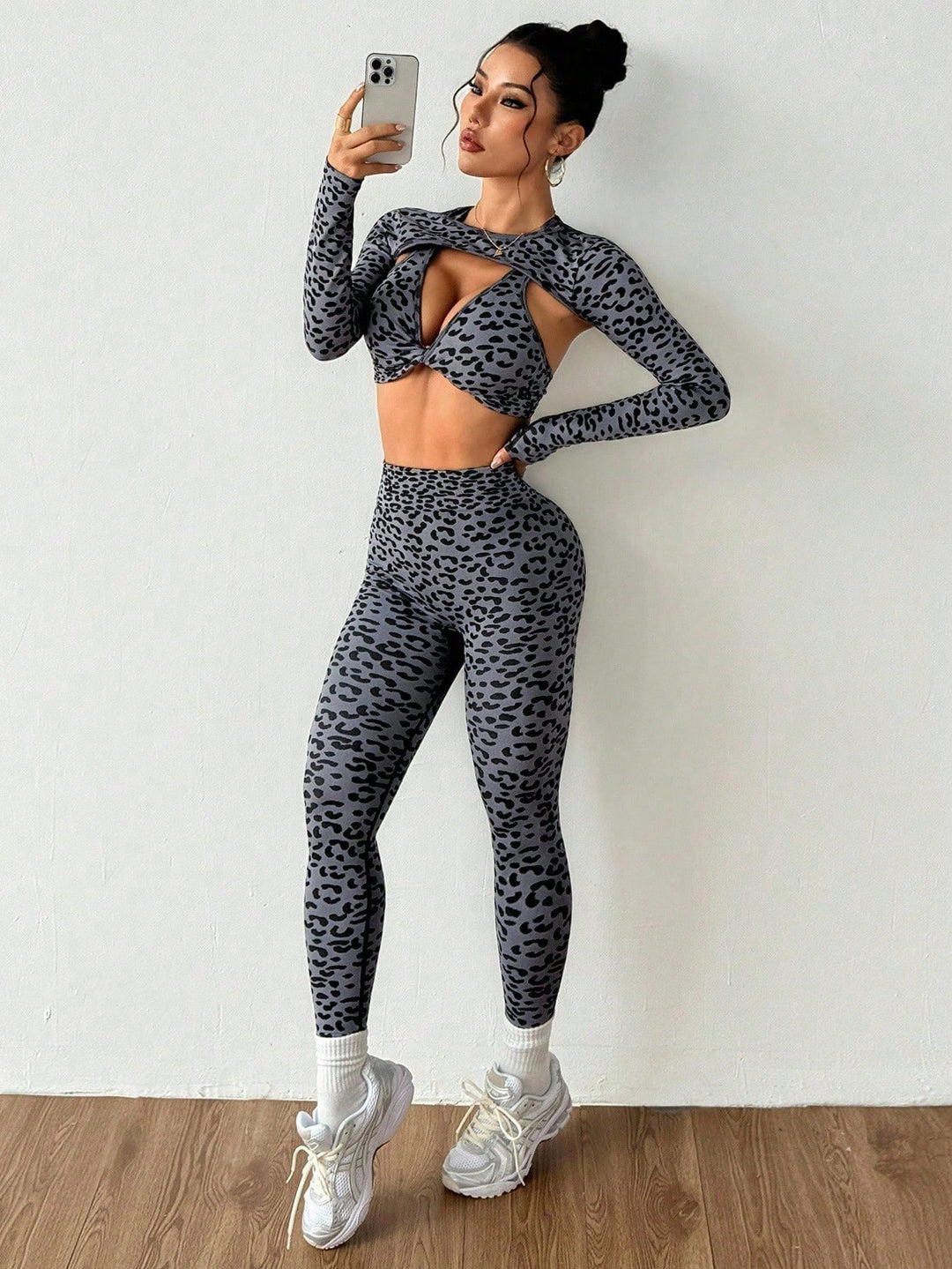 Compleu sport SHEIN, gri