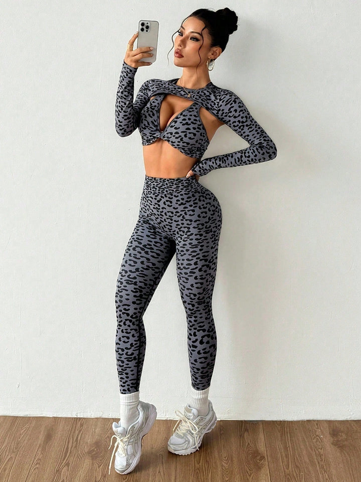Compleu sport SHEIN, gri