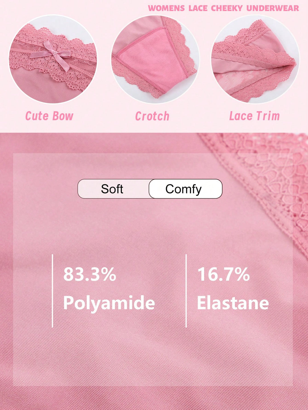 Slip tanga SHEIN, mix culori