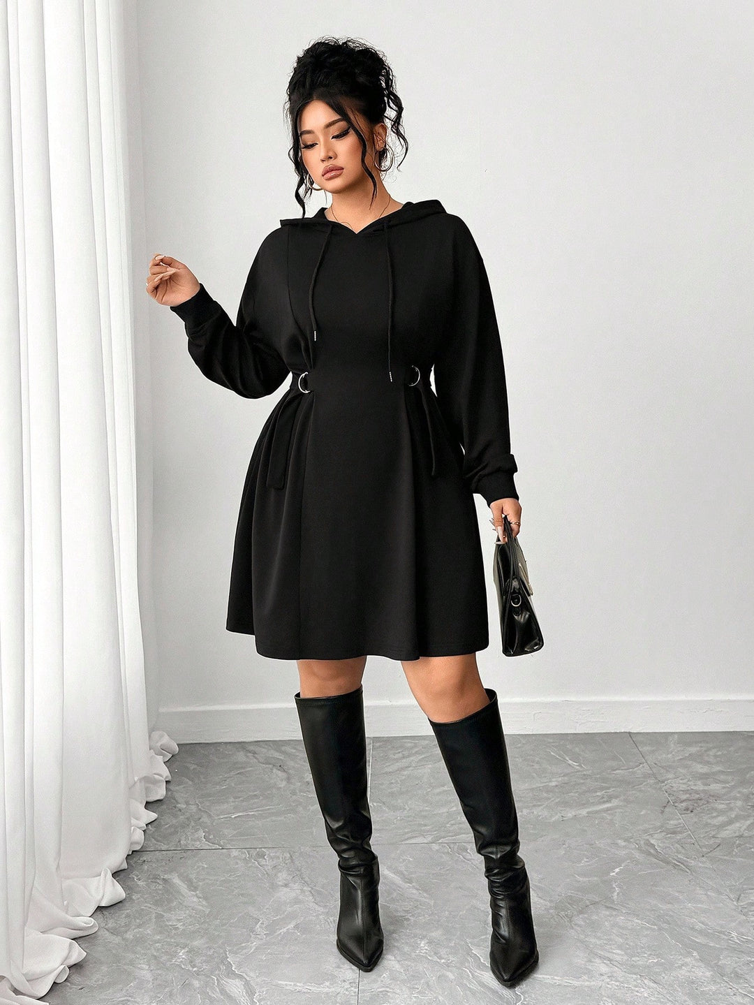 Rochie mini SHEIN, negru