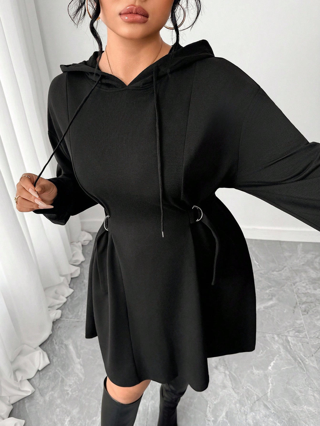 Rochie mini SHEIN, negru
