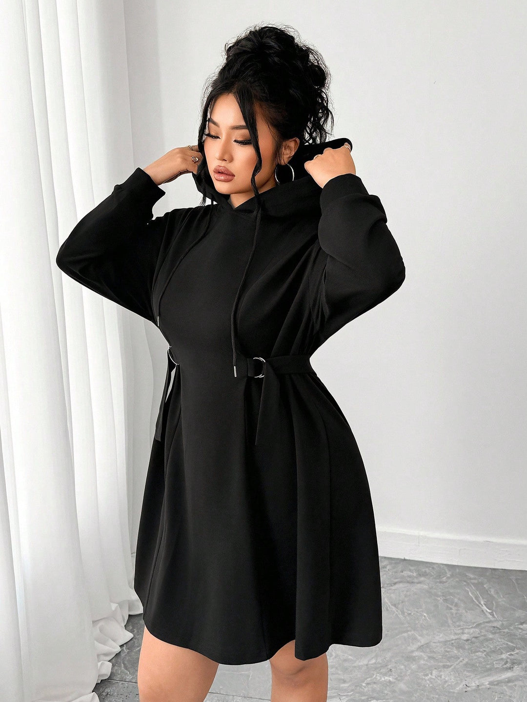 Rochie mini SHEIN, negru