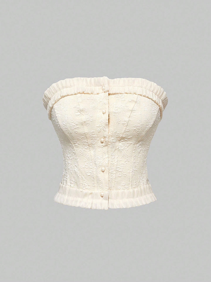 Top SHEIN, alb