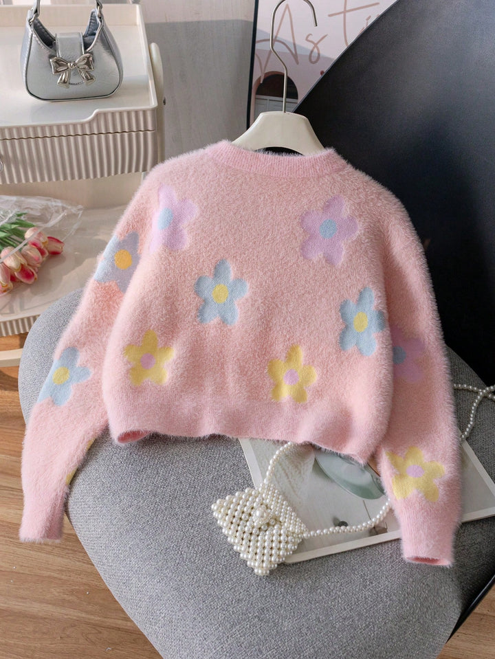 Cardigan SHEIN, roz