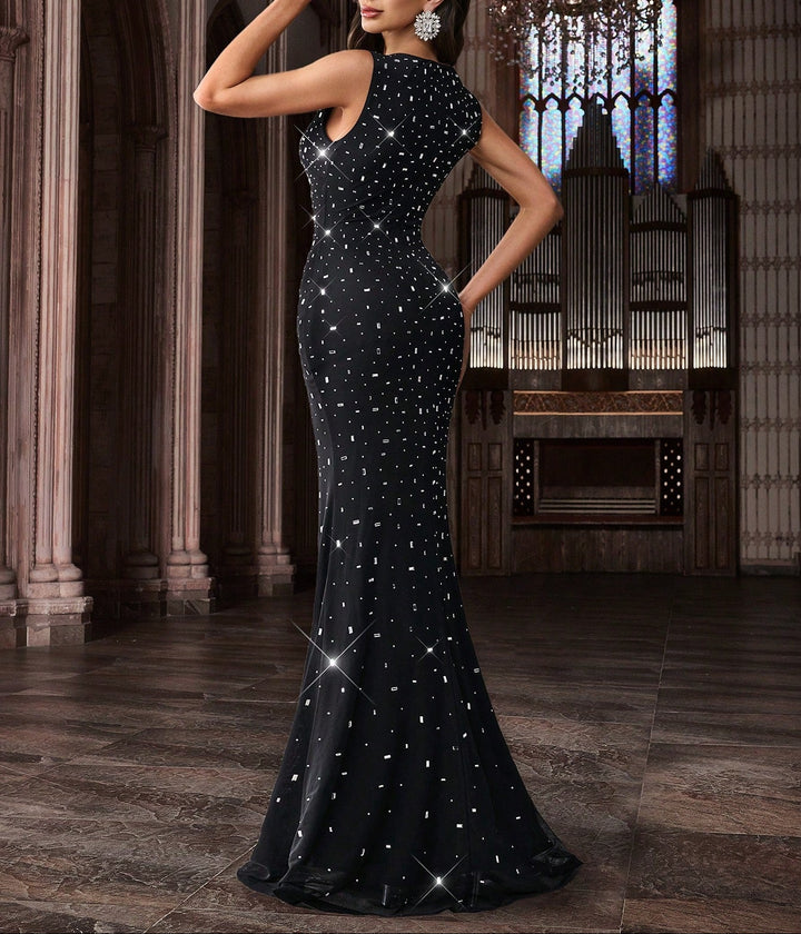 Rochie de ocazie SHEIN, negru