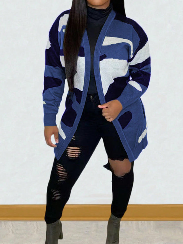 Cardigan SHEIN, albastru