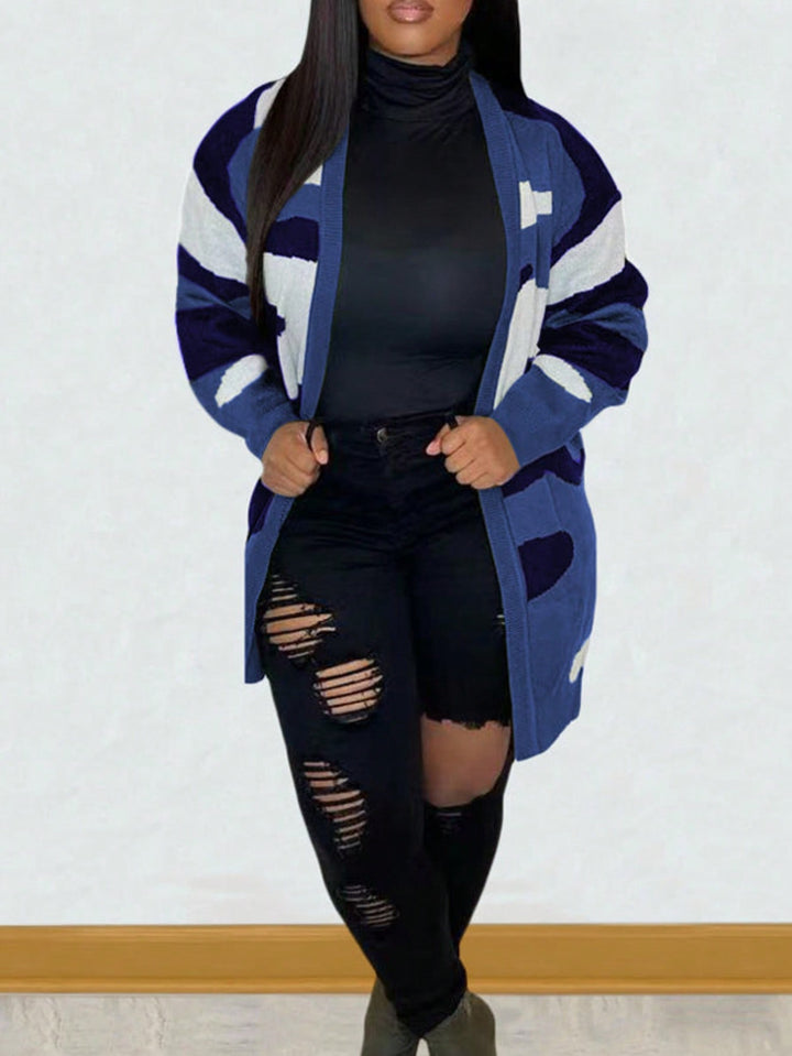 Cardigan SHEIN, albastru