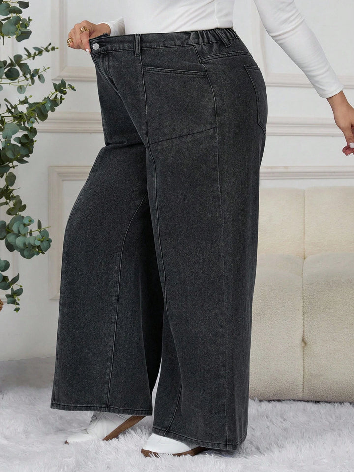 Jeans SHEIN, negru