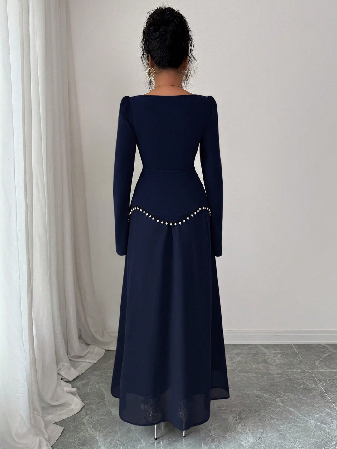 Rochie maxi SHEIN, albastru