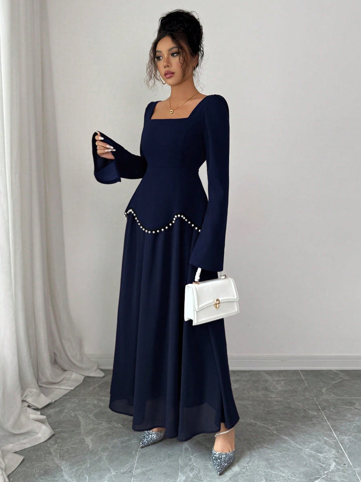 Rochie maxi SHEIN, albastru
