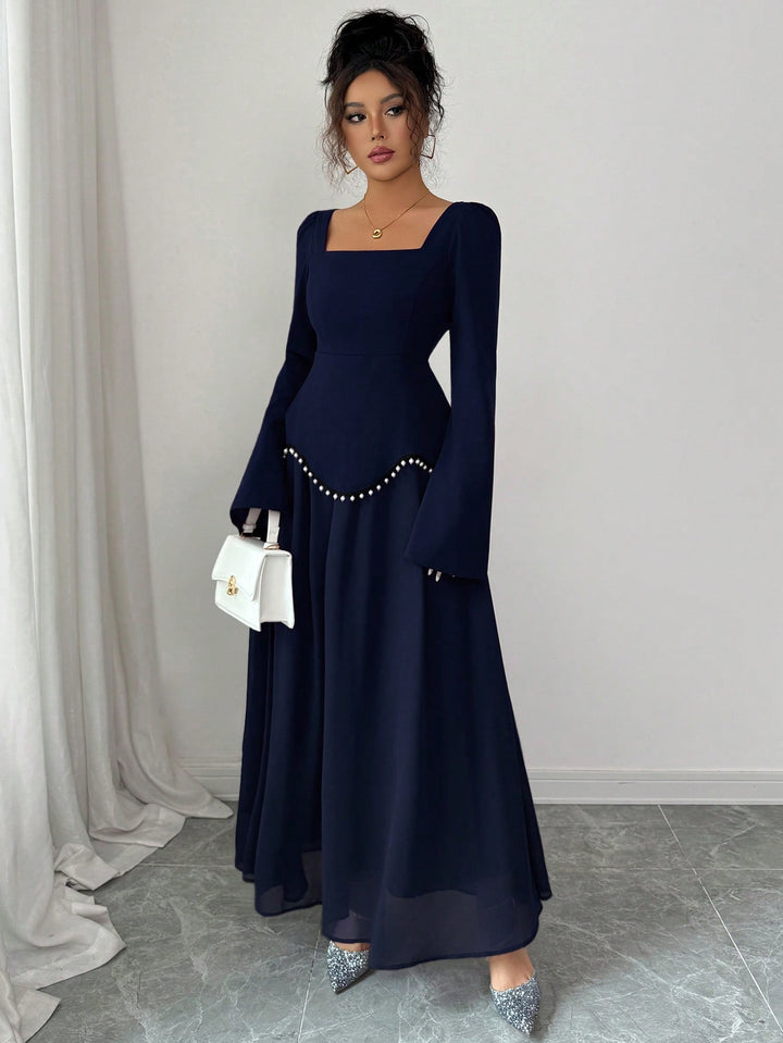 Rochie maxi SHEIN, albastru