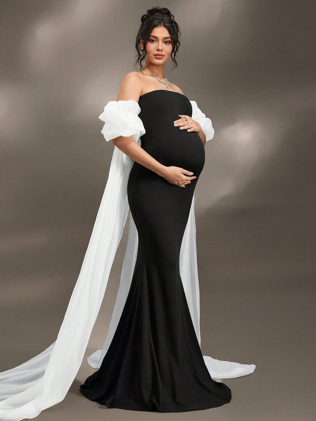 Rochie maxi SHEIN, negru