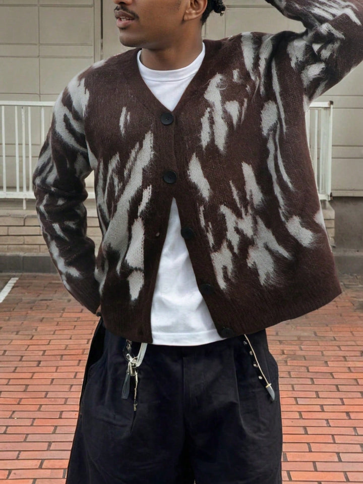 Cardigan SHEIN, maro