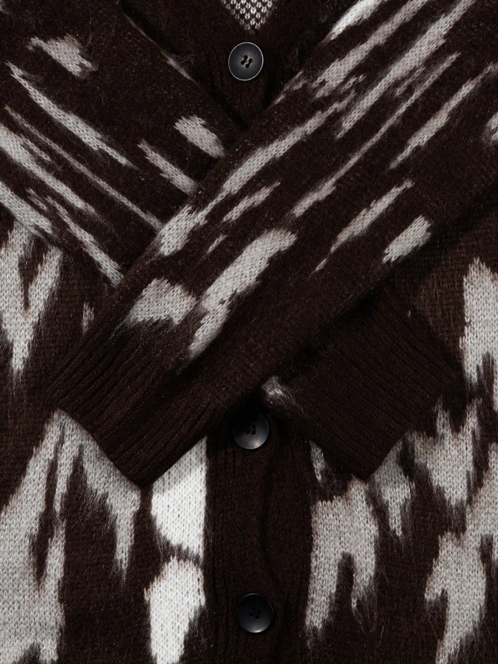 Cardigan SHEIN, maro