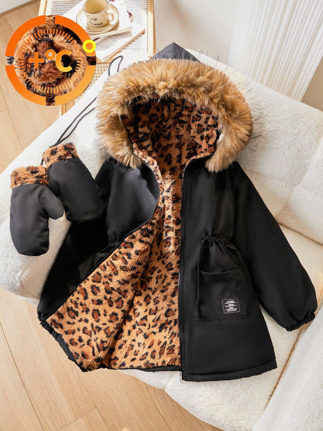 Palton SHEIN, negru
