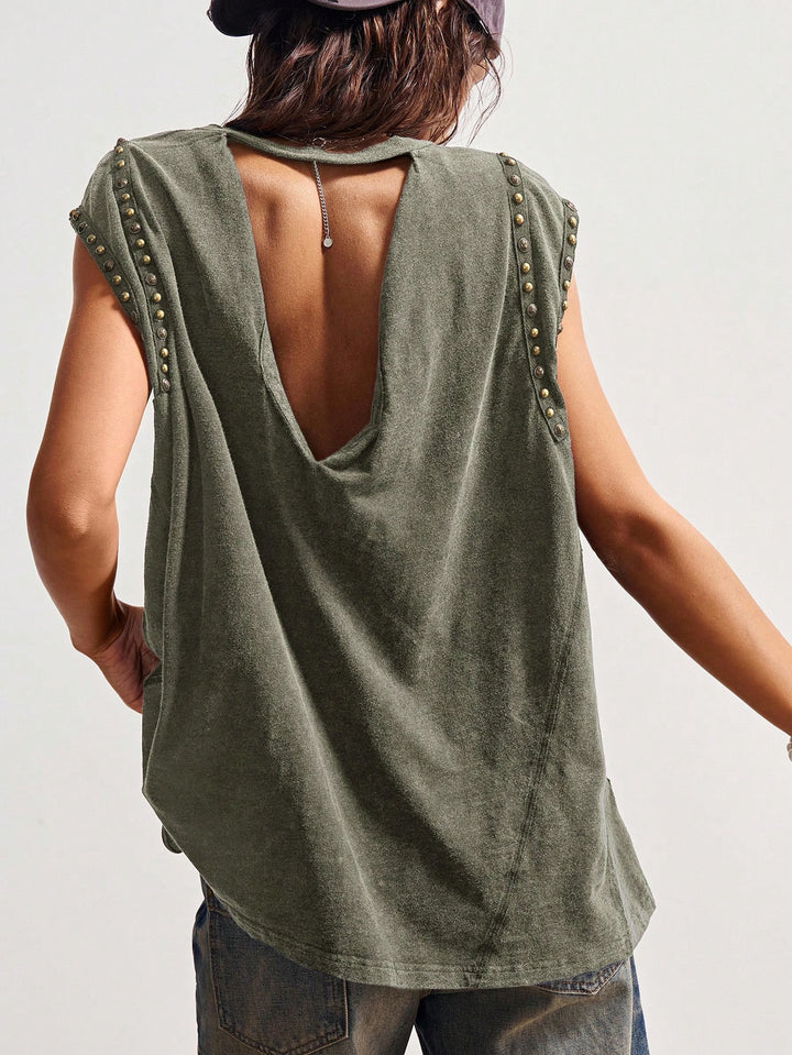 Tricou SHEIN, kaki