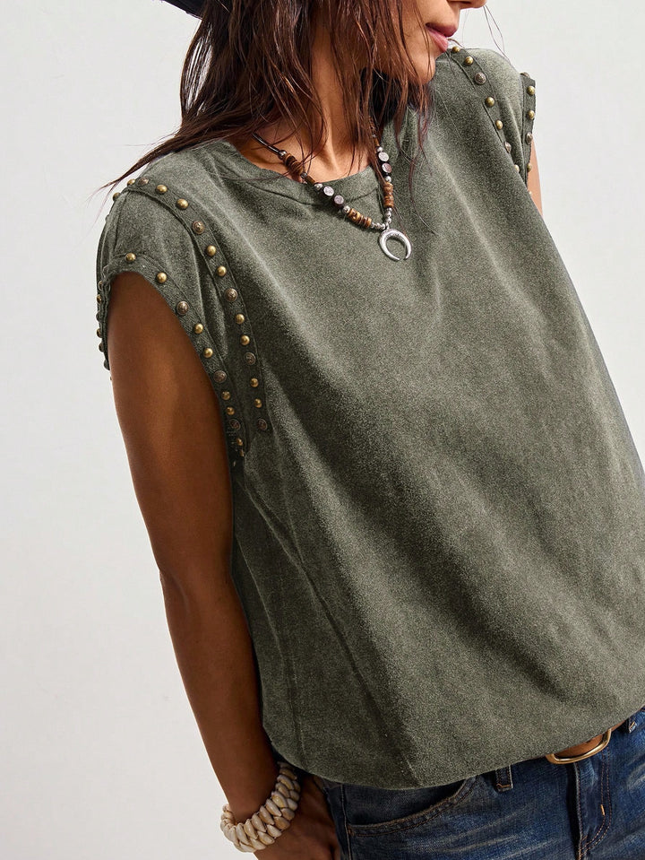 Tricou SHEIN, kaki