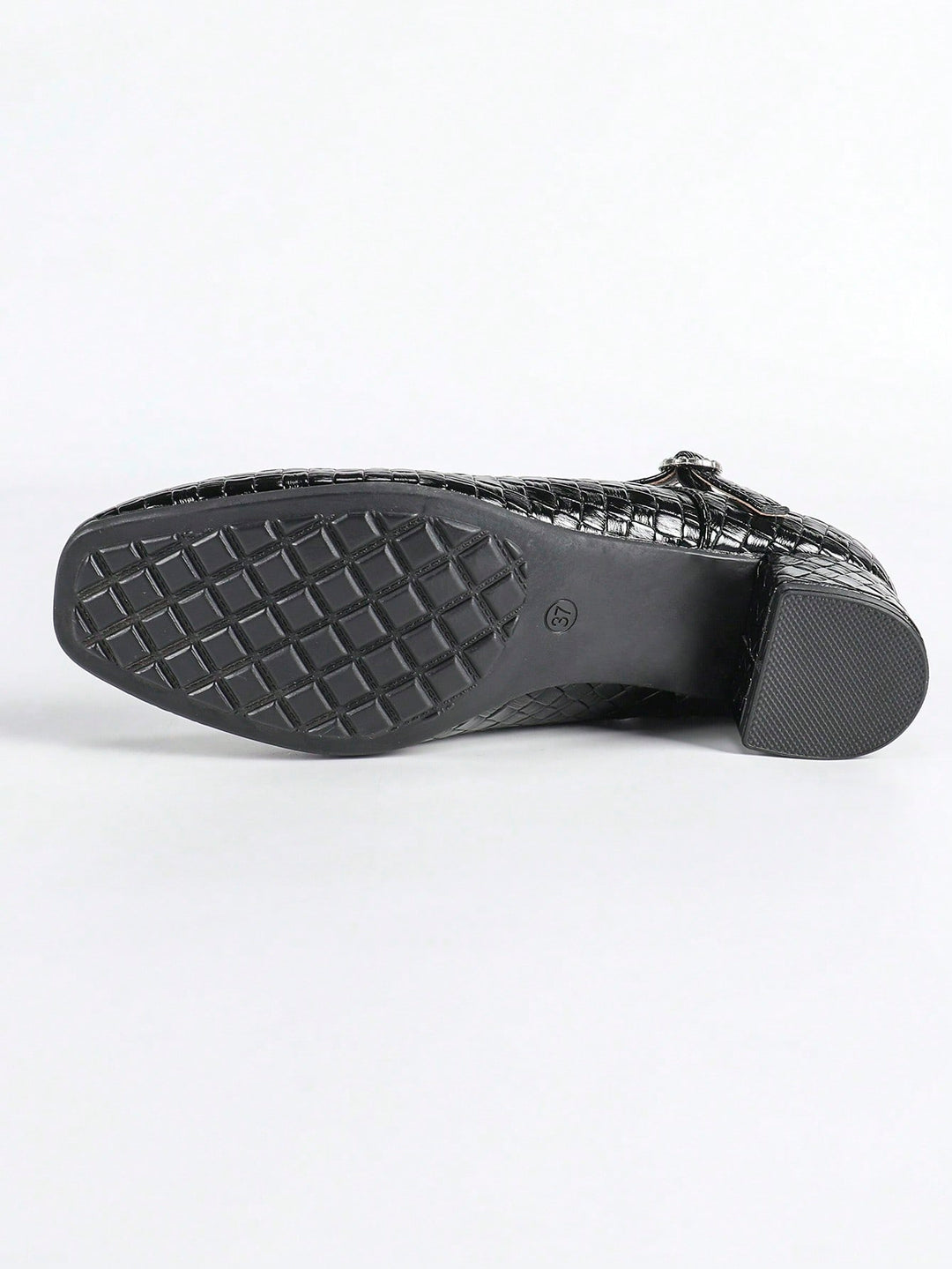 Pantofi cu toc SHEIN, negru