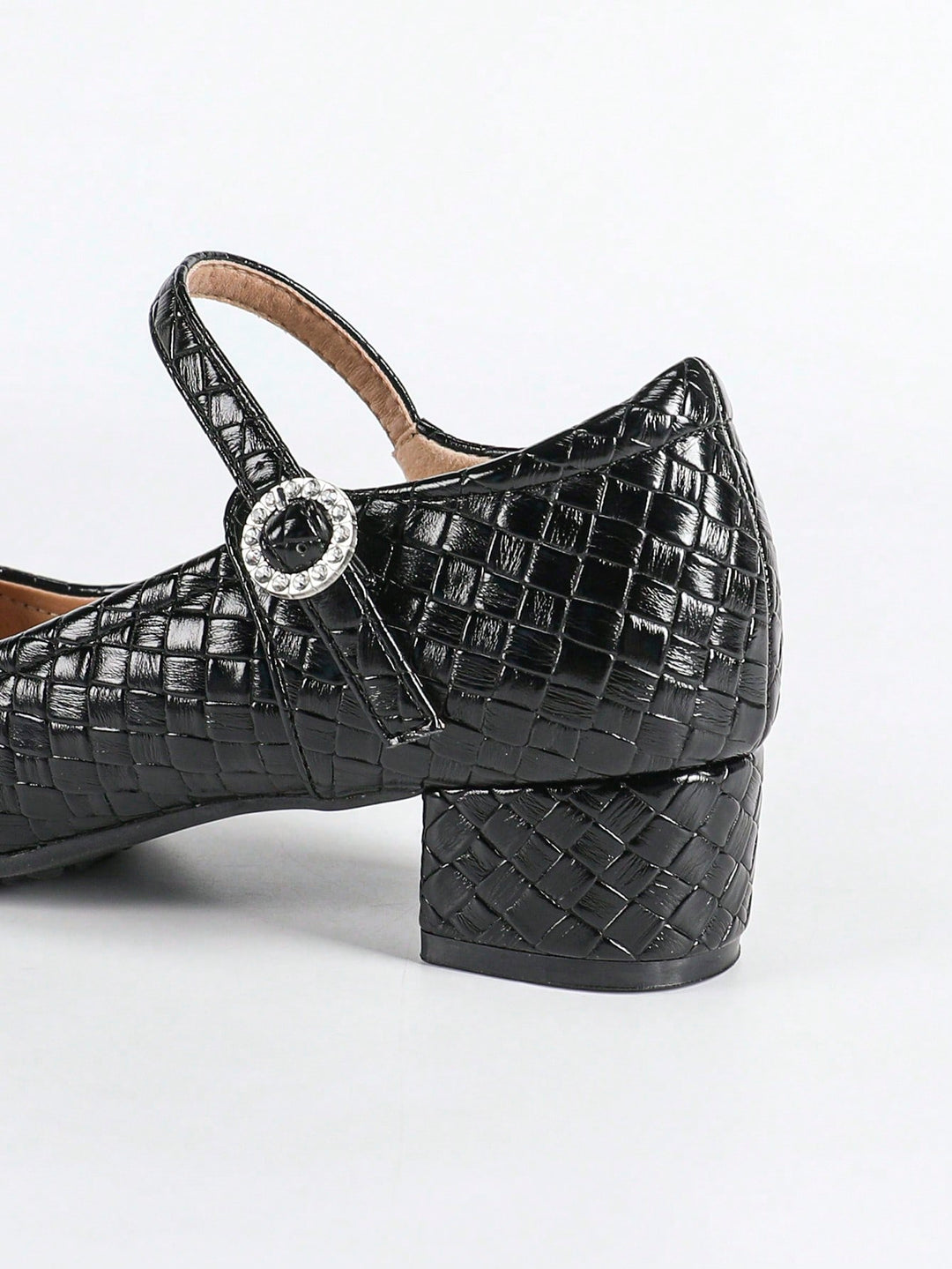 Pantofi cu toc SHEIN, negru