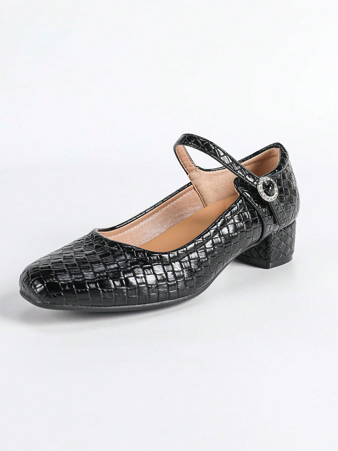 Pantofi cu toc SHEIN, negru