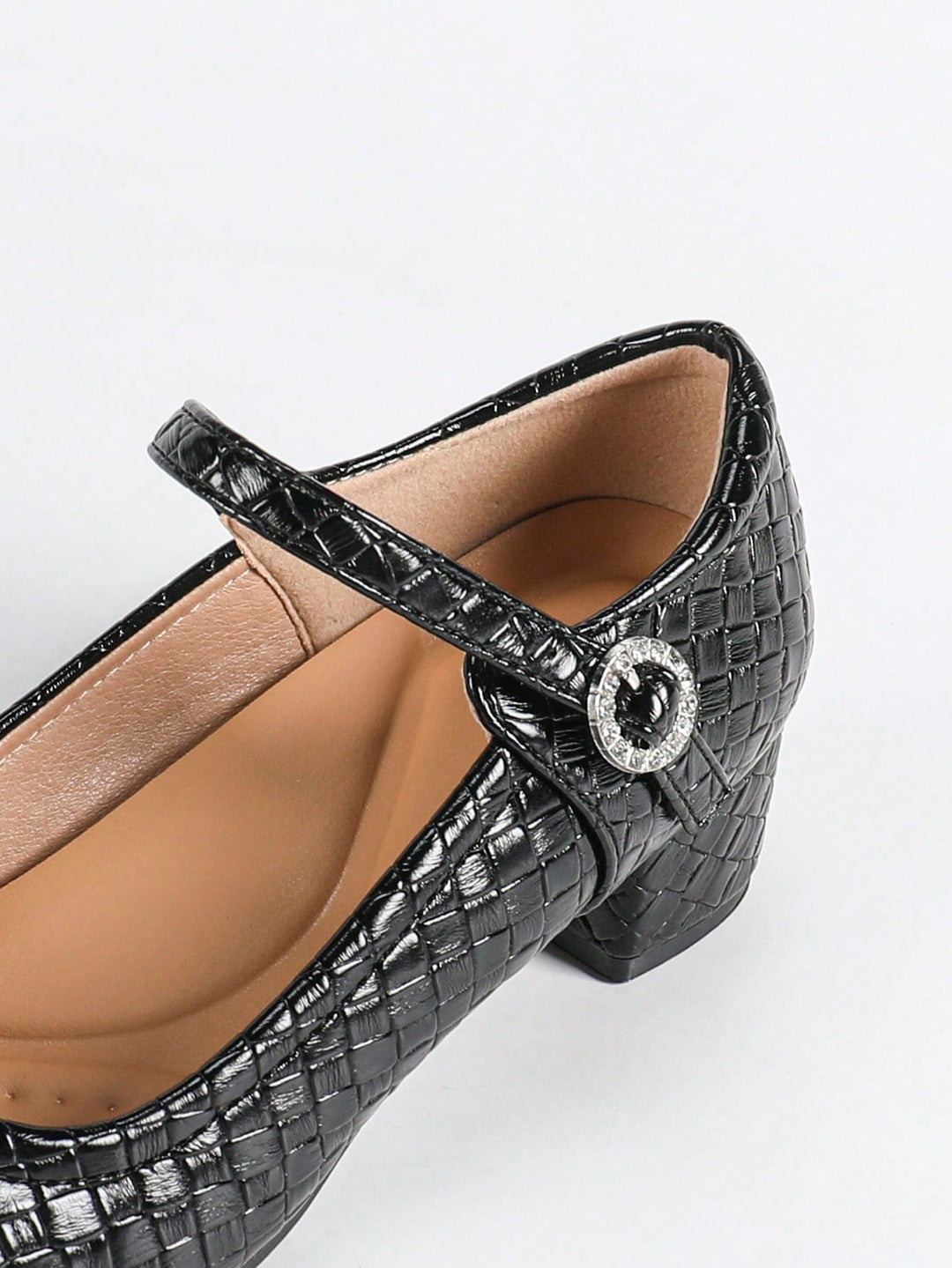 Pantofi cu toc SHEIN, negru