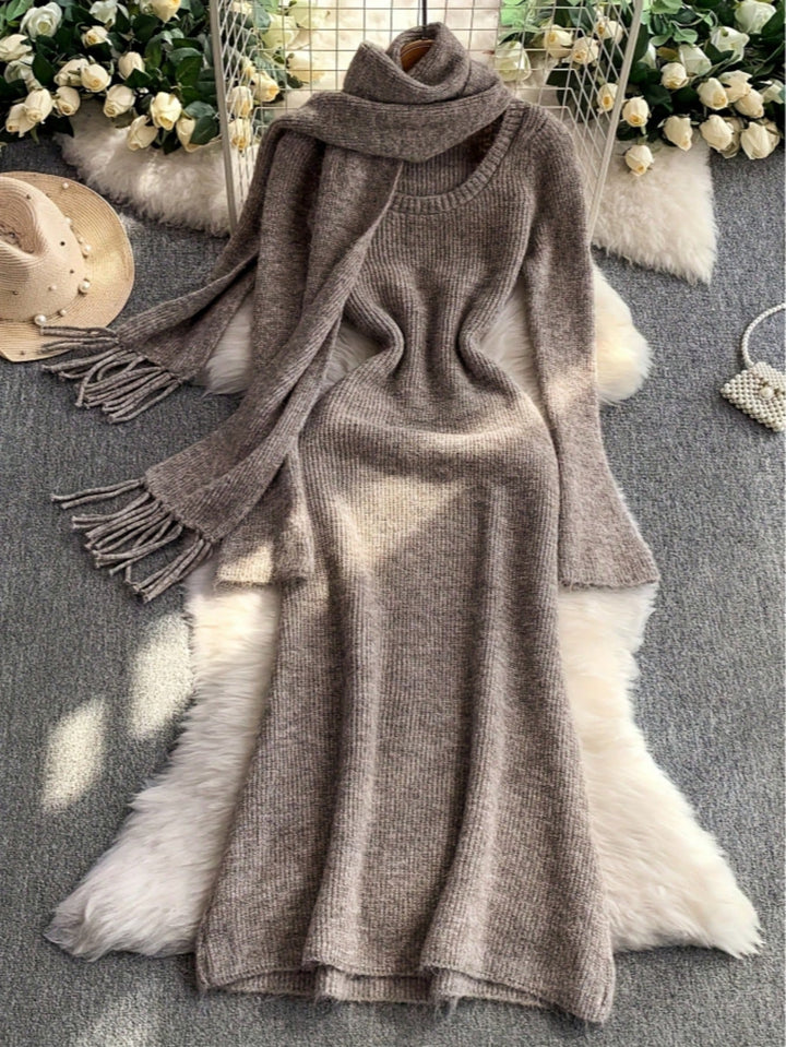 Rochie SHEIN, kaki