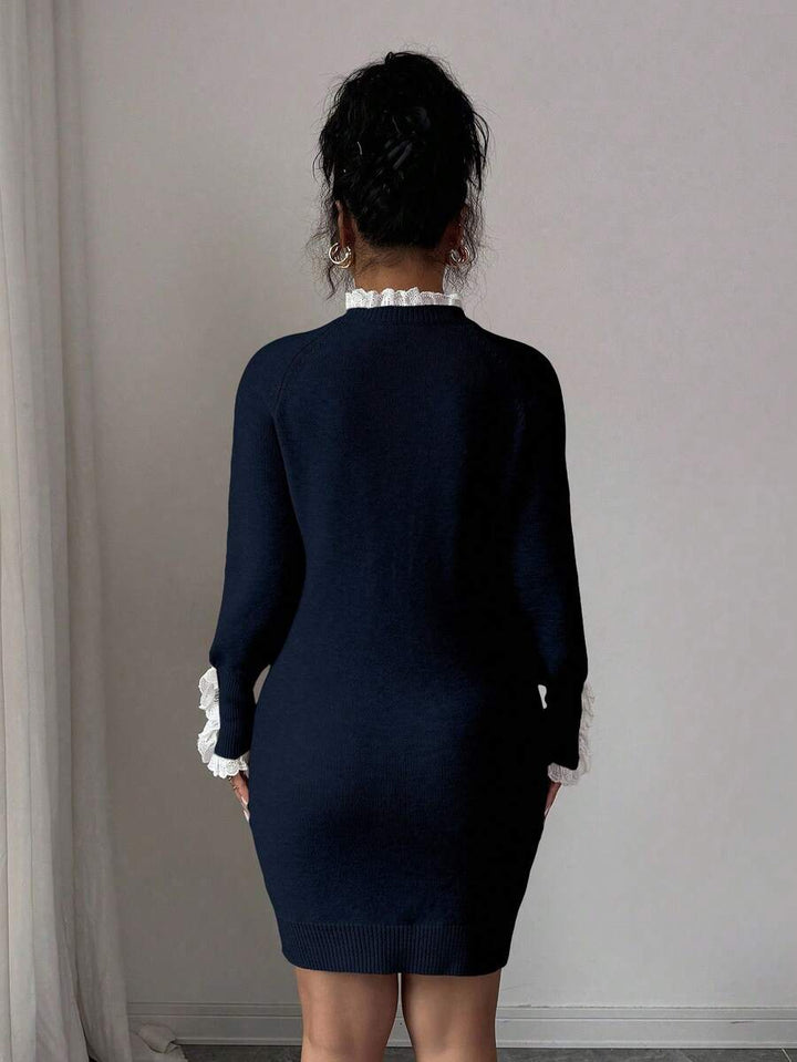 Rochie mini SHEIN, bleumarin
