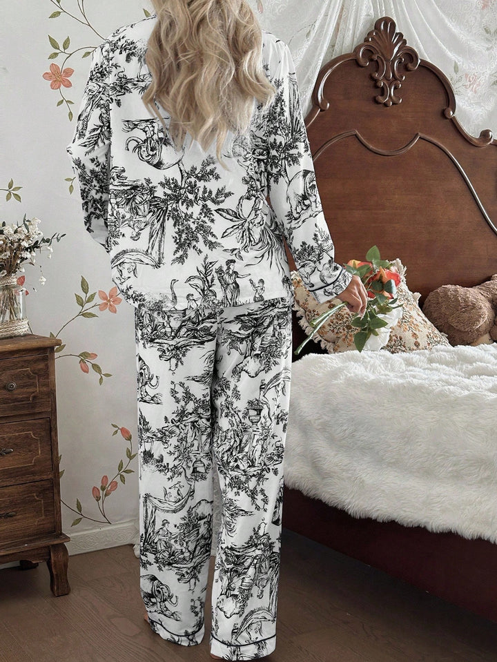 Compleu pijamale SHEIN, mix culori