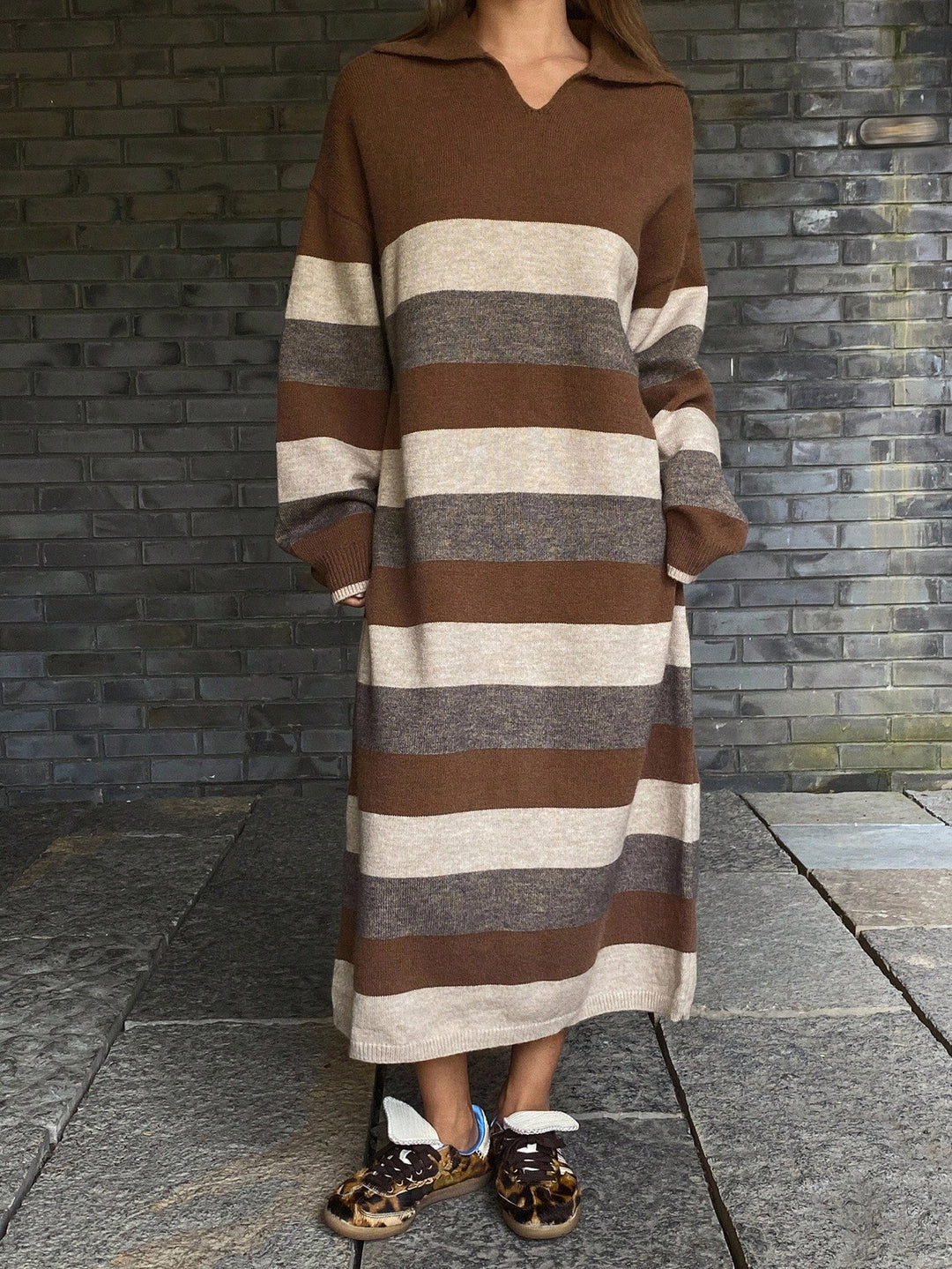Rochie SHEIN, maro