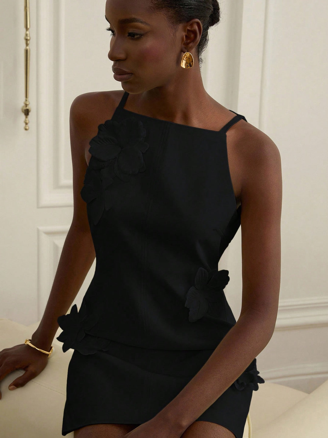 Rochie mini SHEIN, negru