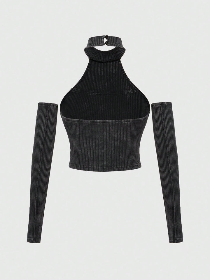 Top Shein, gri