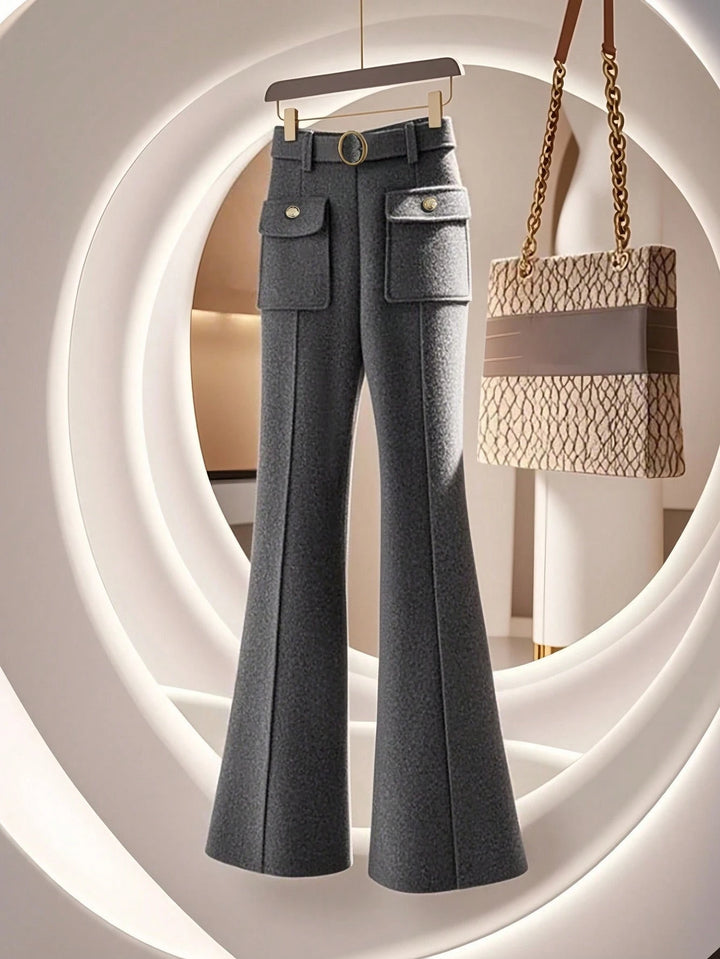 Pantaloni Shein, gri
