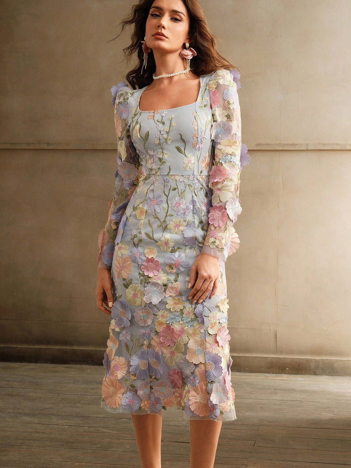 Rochie midi SHEIN, mov